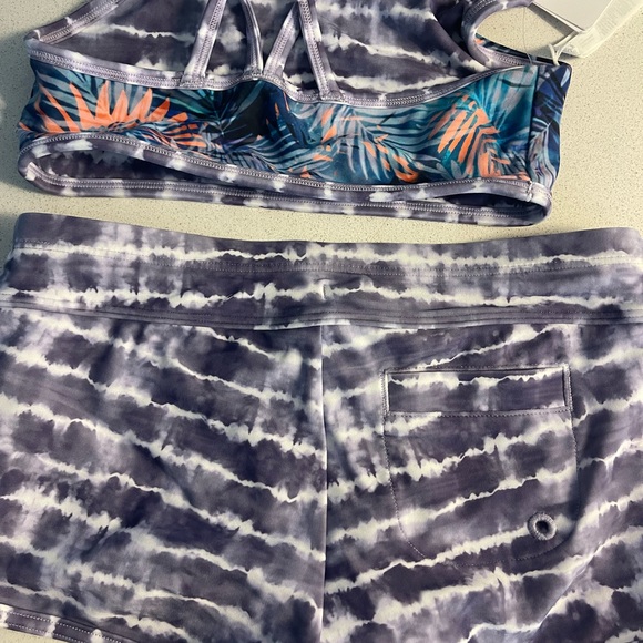 Athleta Girl swim set size medium 8-10 - Picture 2 of 2